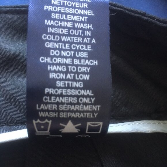 Reitman's Black Cuffed Bermuda-length dress shorts US Size 9 - Picture 8 of 8